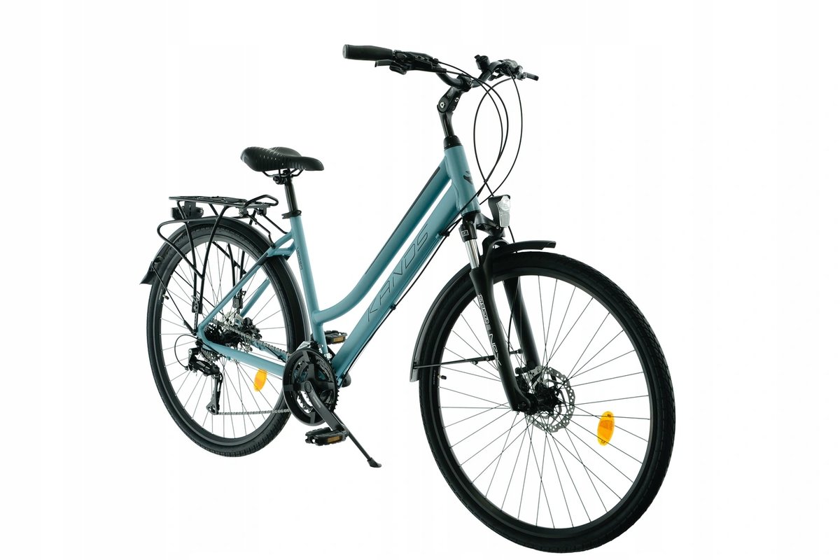 Rower trekkingowy 28 Kands VERSO 1.0 Acera 3x7 błękitny mat D17 hydr 2025