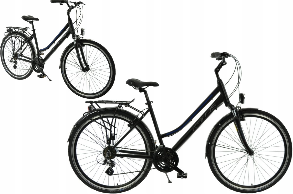 Rower 28 KANDS TRAVEL-X rama 17 czarny R23