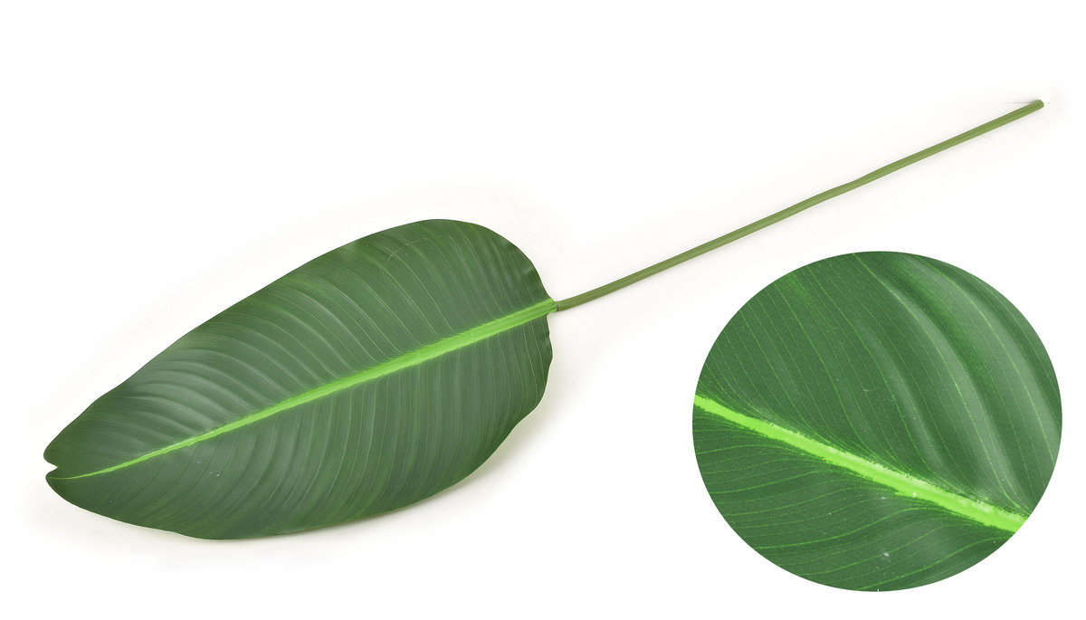 VIRIDIS Sztuczny kwiat 100x2,5cm Liść