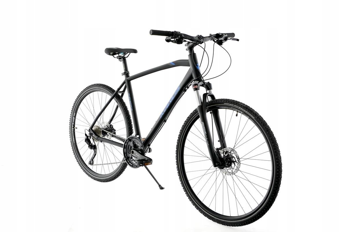 Rower 28'' Kands Avangarde Hydr M19'' czarno-niebieski 2023