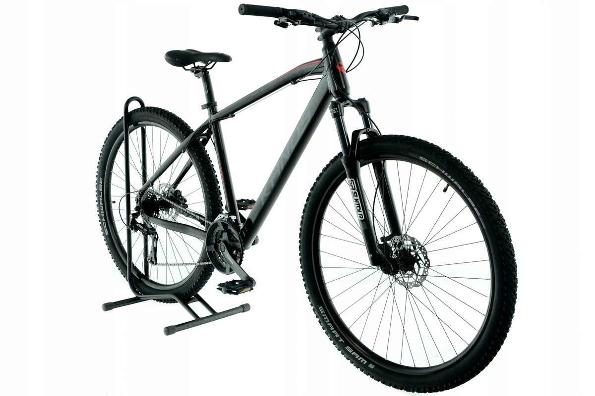 Rower górski 29 Kands Energy 1100 Acera HYDR R21 czarno-czerwony 2025