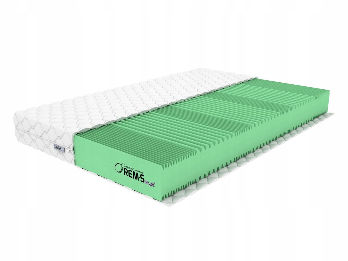 Materac Soft 140x200 15cm H2 HR35kg/m3+Pokrowiec