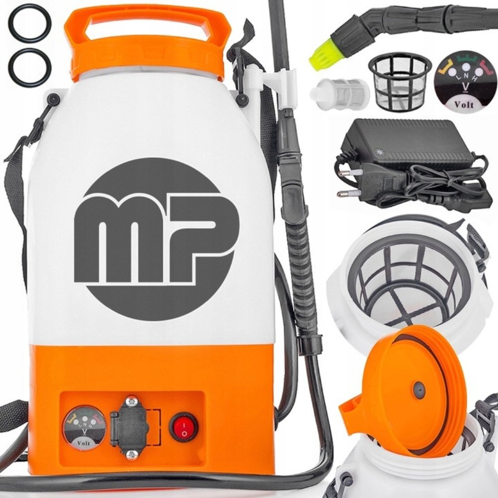 Mocny OPRYSKIWACZ akumulatorowy CIŚNIENIOWY elektryczny WYDAJNY 6 litrów