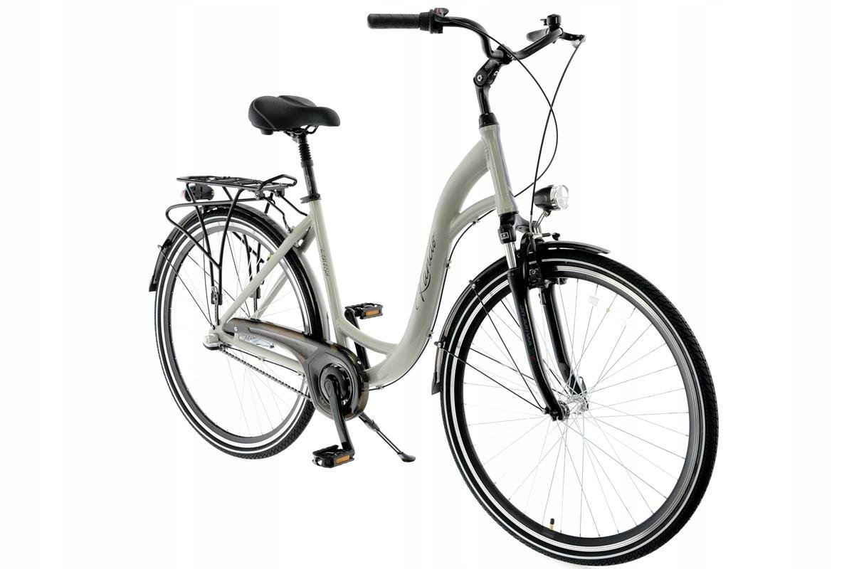 Rower 28 Kands Wenecja 3Biegi 19 beżowy połysk