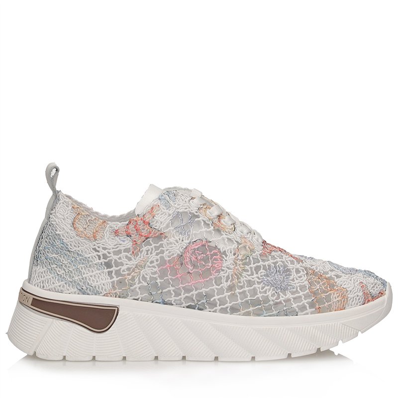 Sneakersy damskie białe Toscanio BK 329-5702 - 40