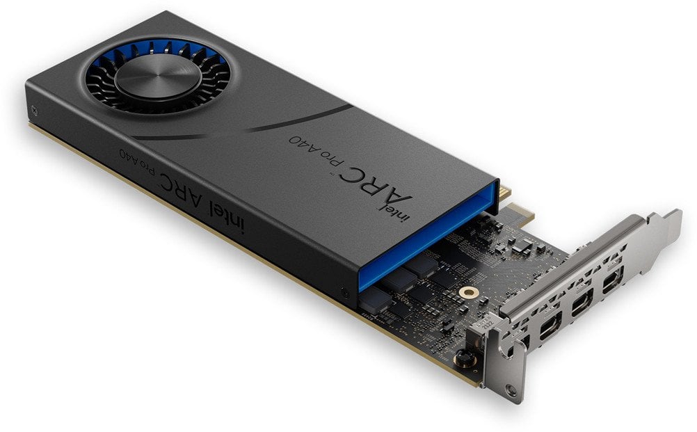 Intel Arc Pro A40 LP 6GB GDDR6 PCIe 4.0 x16 aktiv 23P6PA00BA