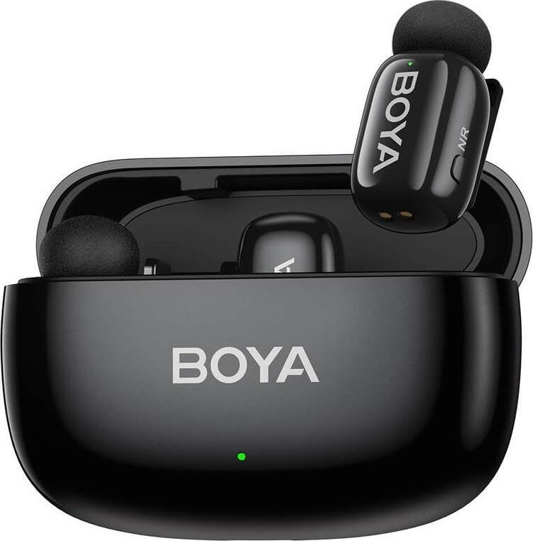 Boya Mini-14 Ultracompact 2.4GHz Wireless Microphone System with USB-C plugBlack