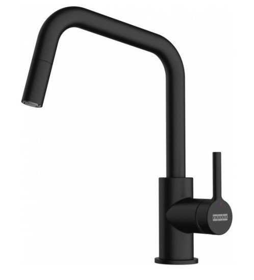 Bateria FRANKE Lina U pull-out Czarny Mat 115.0728.477
