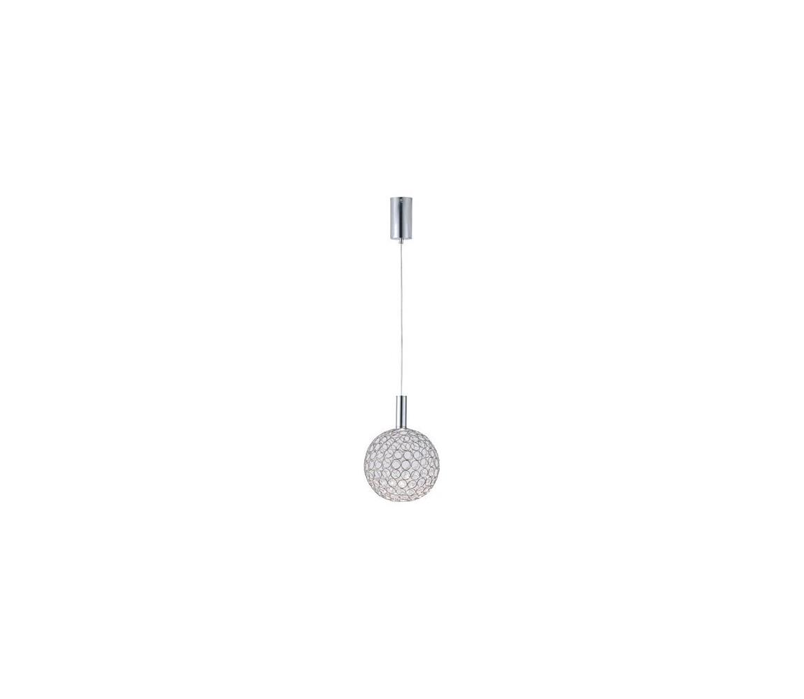 LED Żyrandol na lince LED/6,3W/230V 3000K chrom błyszczący śr. 25 cm