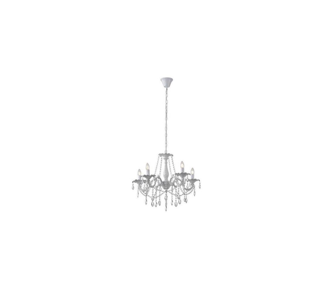 Żyrandol na łańcuchu 5xE14/15W/230V