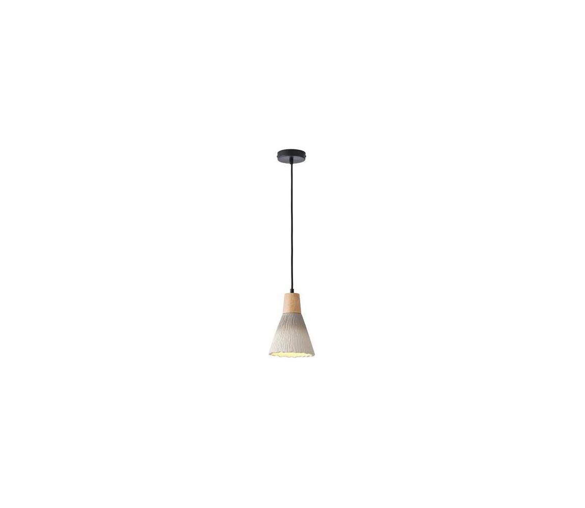 Żyrandol na lince 1xE27/15W/230V kremowy