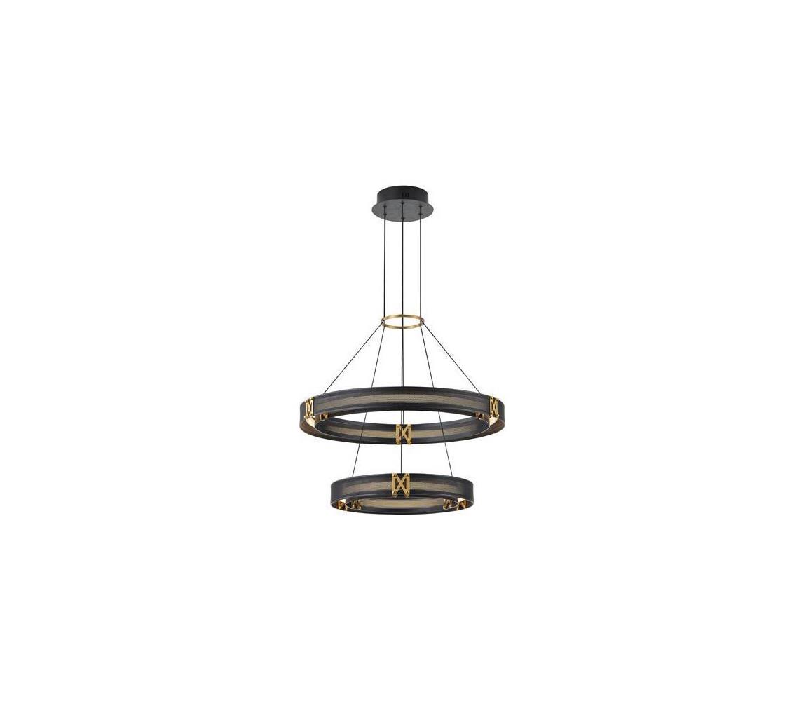 LED Żyrandol na lince LED/62W/230V 3000K 62x120 cm