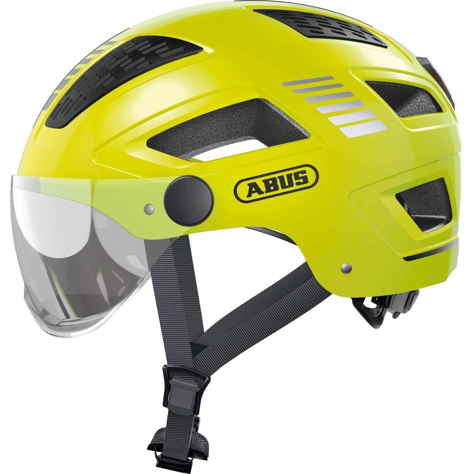 Abus Hyban 2.0 Ace Kask, signal yellow L 56-61cm 2020 Kaski rowerowe 86941