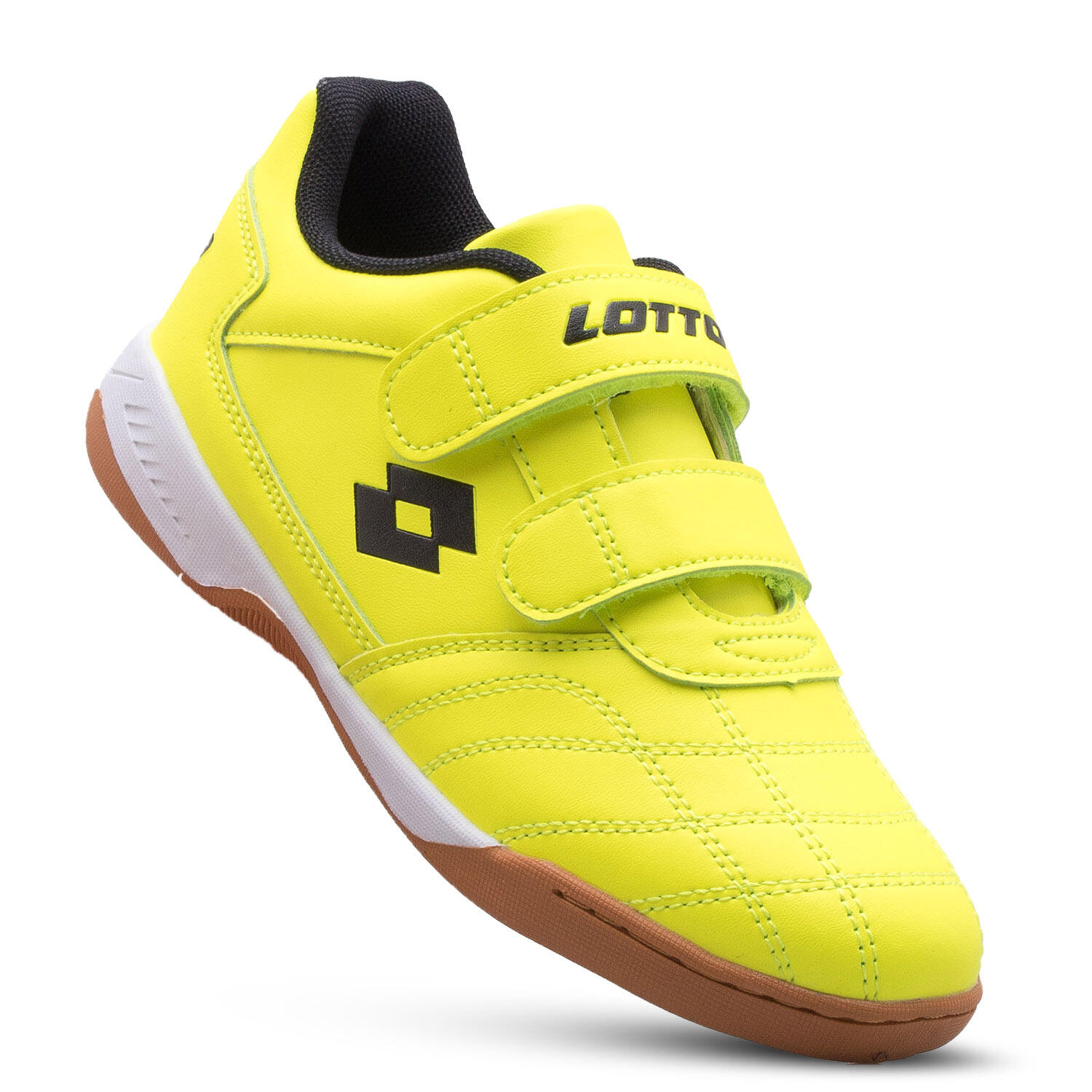 Lotto Pacer T 2600110T-2411, dla chłopca, buty halowe - halówki, Żółty
