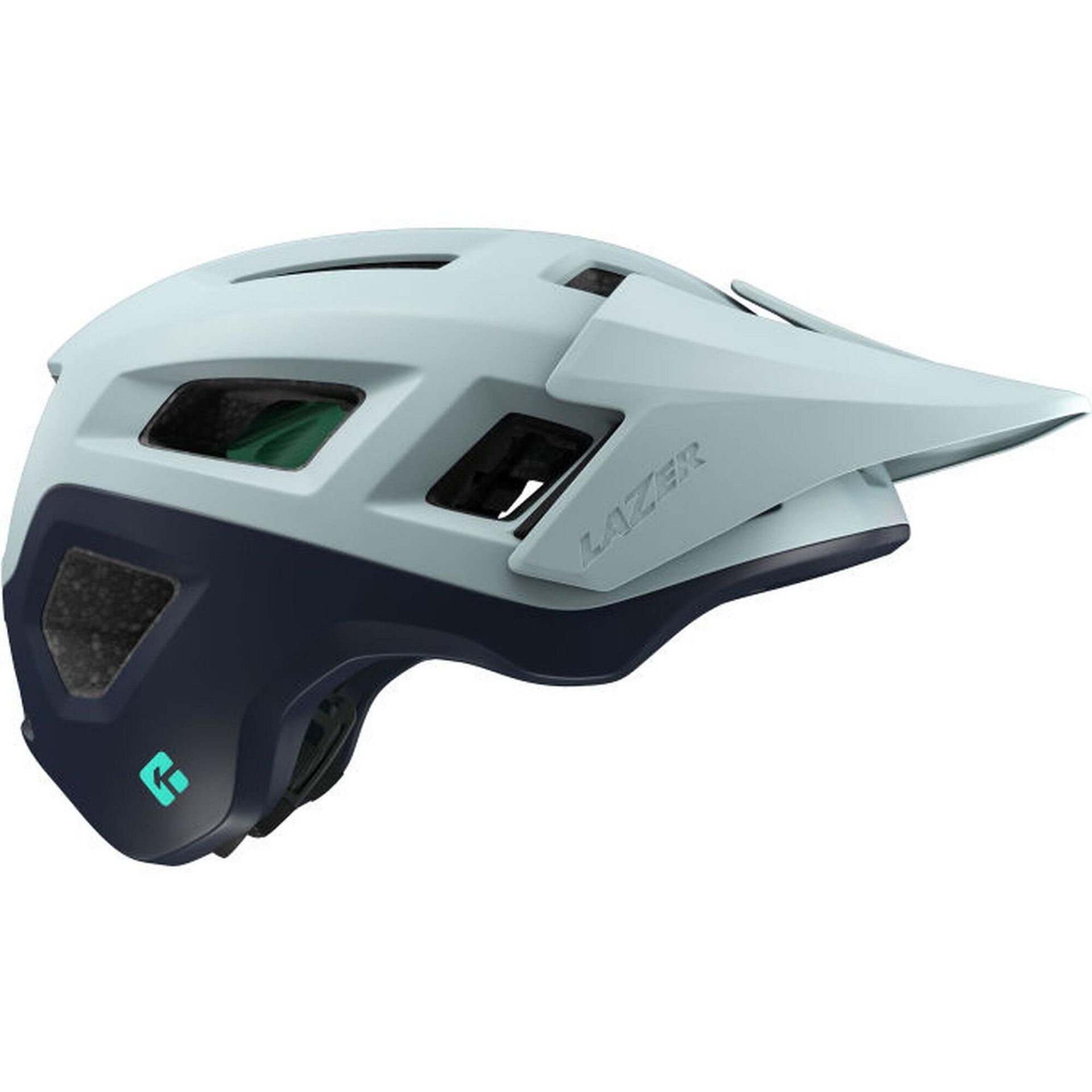 LAZER Coyote KinetiCore Niebieski mat MTB ( L)