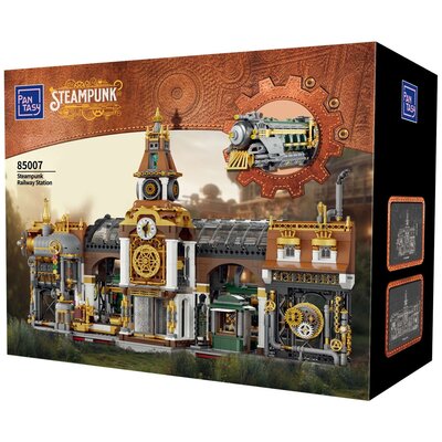 Klocki plastikowe PANTASY Steampunk Stacja Kolejowa 85007