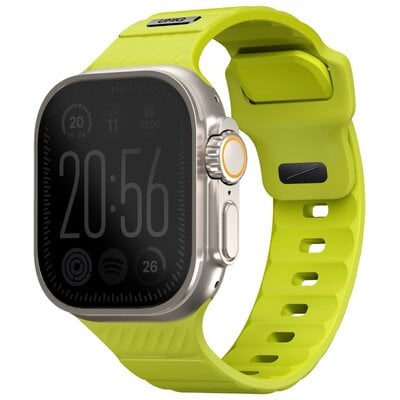 Pasek UNIQ Stride do Apple Watch 4/5/6/7/8/9/SE/SE2/Ultra/Ultra 2 (42/44/45/49mm) Limonkowy