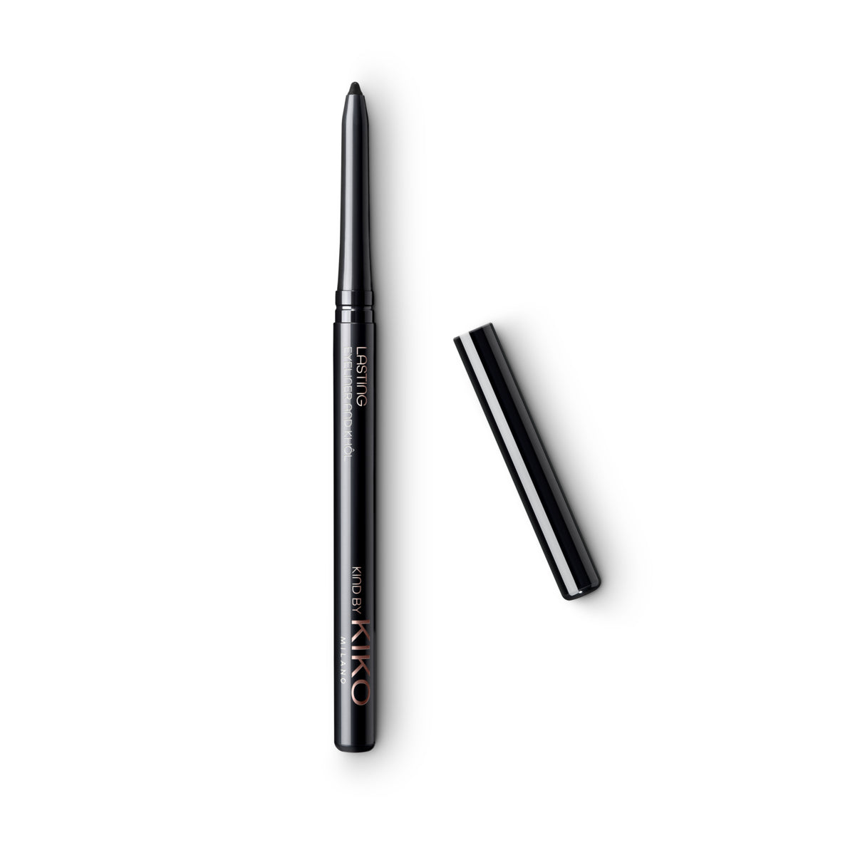 KIKO Milano Kind By KIKO Lasting Eyeliner & Khol kredka do wewnętrznego i zewnętrznego konturu oka 01 Nature's Ink