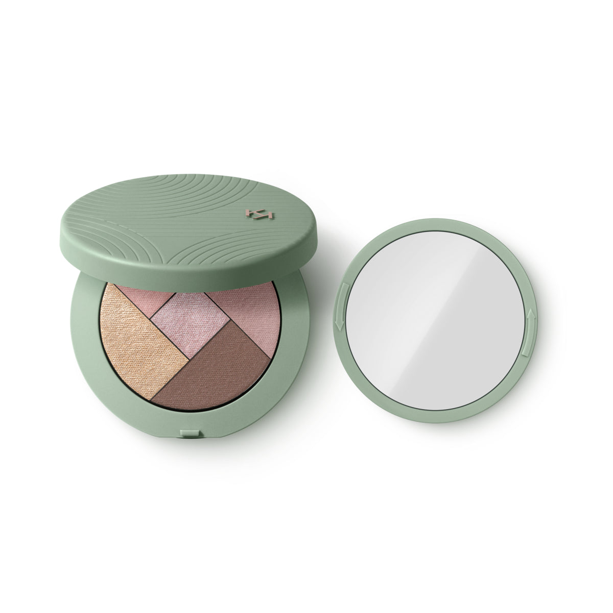 KIKO Milano Kind by KIKO Soft Touch Eyeshadow Palette paleta 5 cieniami do powiek o różnych wykończeniach 01 Petal Pulse