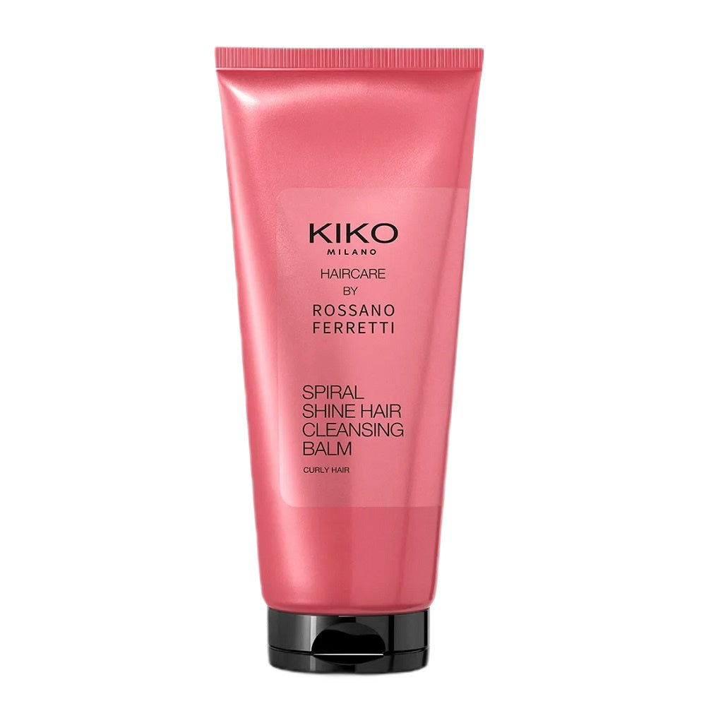 KIKO Milano Spiral Shine Hair Cleansing Balm oczyszczająca odżywka wygładzająca do włosów kręconych 200ml
