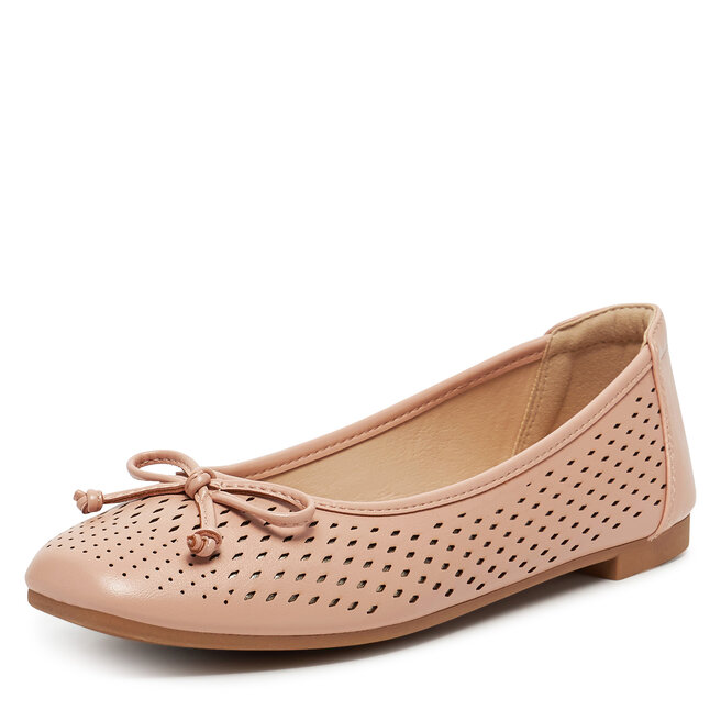 Baleriny Clara Barson WFA3602-3 Różowy