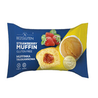 Bezgluten Muffinka truskawkowa 60g