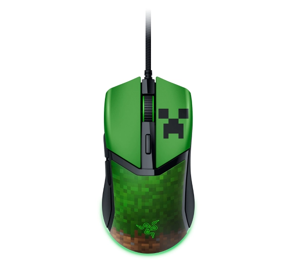 Razer Cobra Minecraft Edition Zielony RZ01-04650200-R3M1