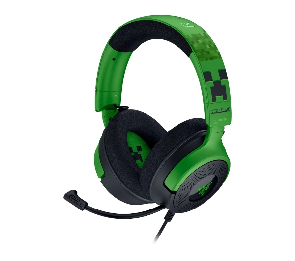 Razer Kraken V4 X Nauszne Minecraft Edition