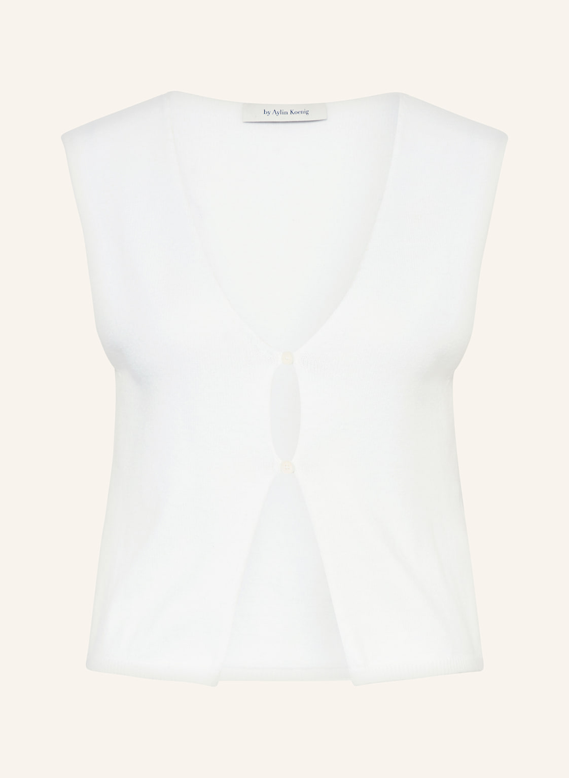 By Aylin Koenig Top Z Dzianiny Heidi weiss