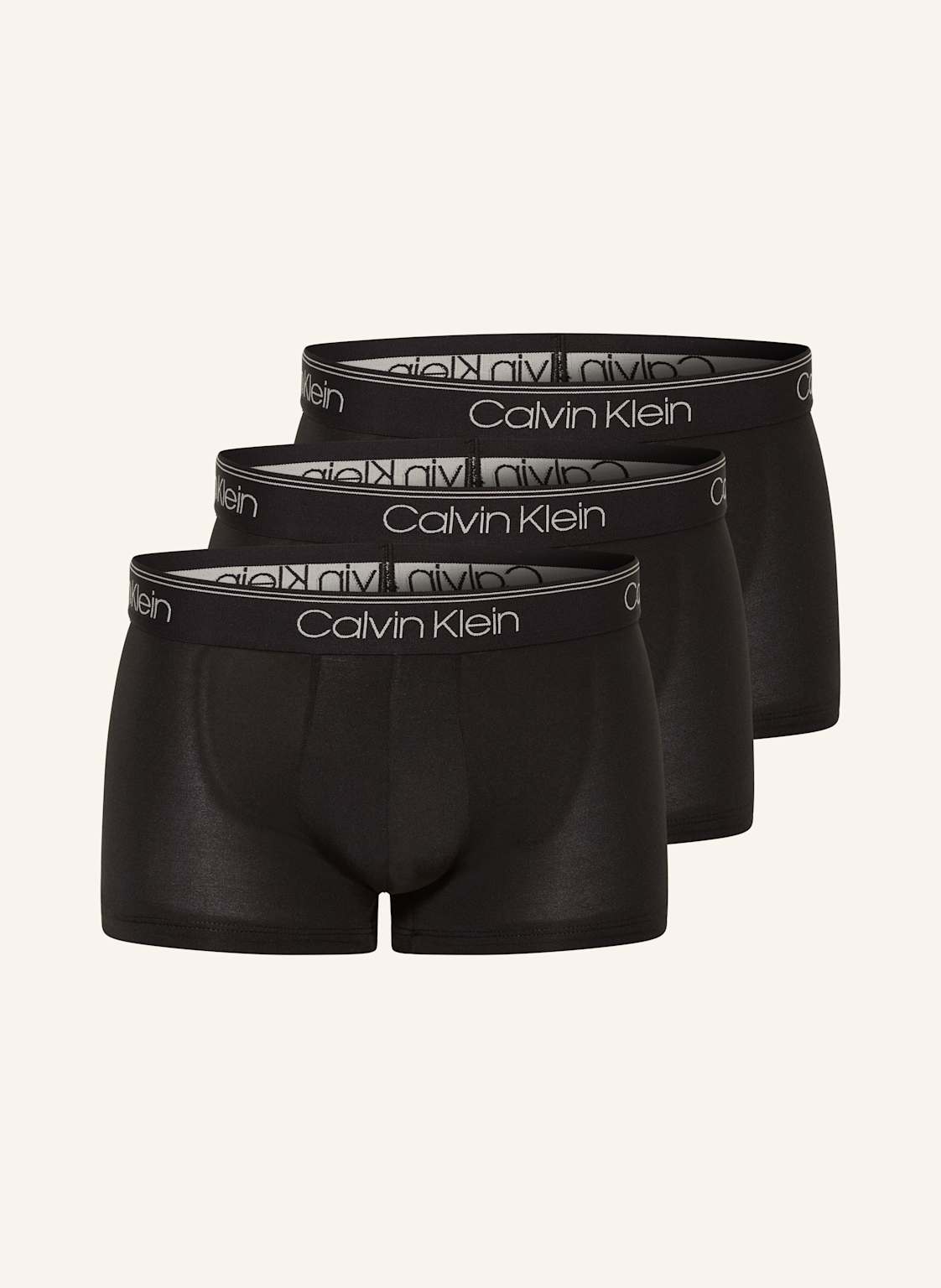 Calvin Klein Bokserki, 3 Szt. schwarz
