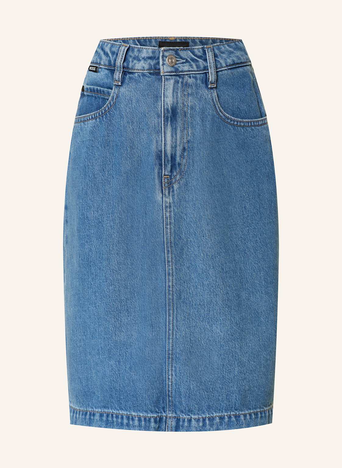 Boss Spódnica Jeansowa Cobaltide blau