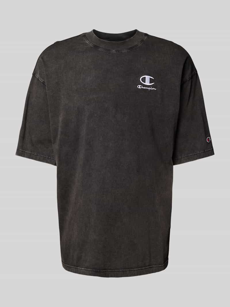 T-shirt o kroju relaxed fit z wyhaftowanym logo