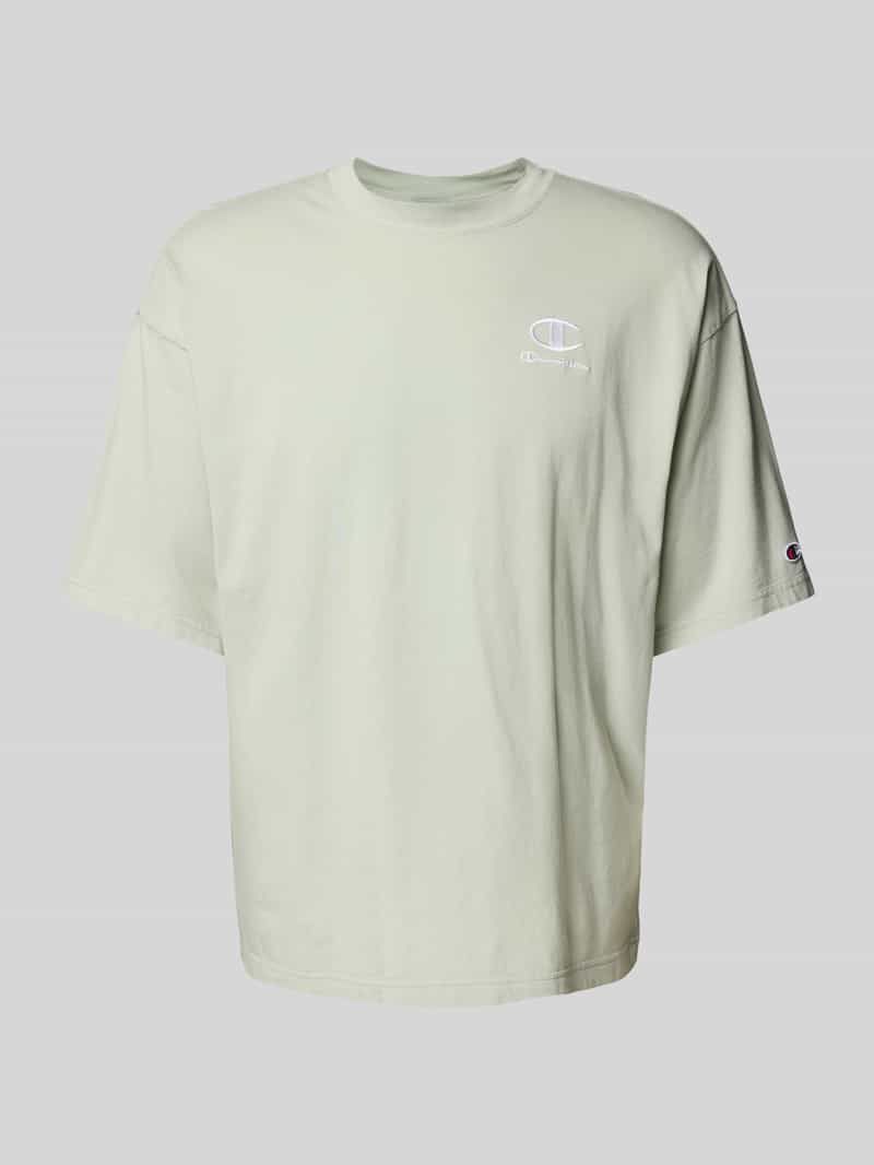T-shirt o kroju relaxed fit z wyhaftowanym logo