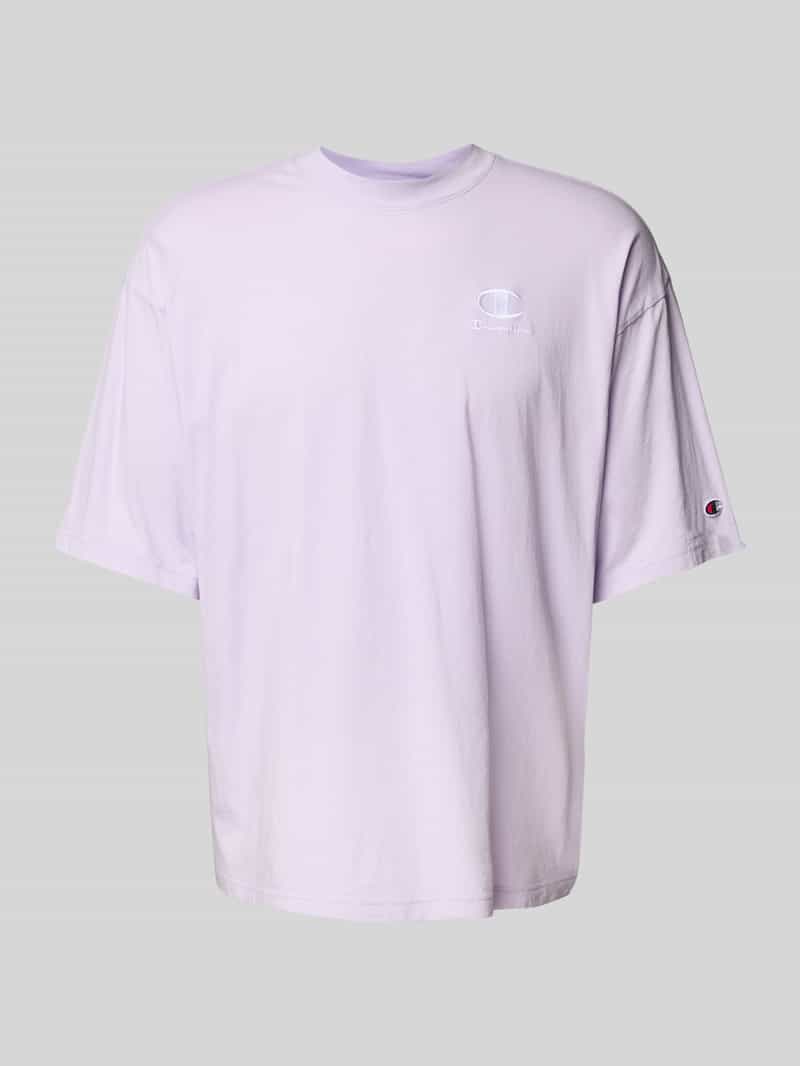 T-shirt o kroju relaxed fit z wyhaftowanym logo