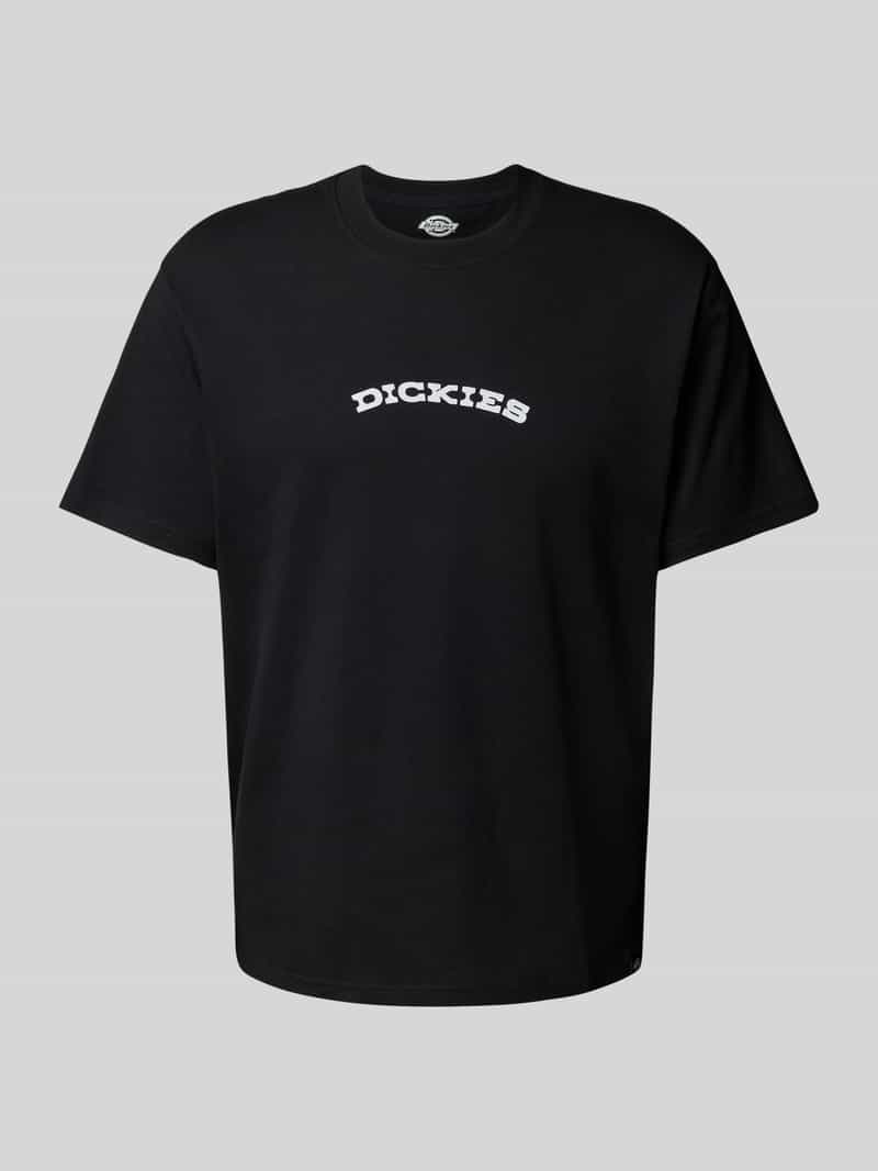 T-shirt z nadrukiem z logo