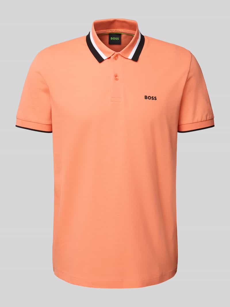 Koszulka polo o kroju regular fit z nadrukiem z logo model ‘Paddy’
