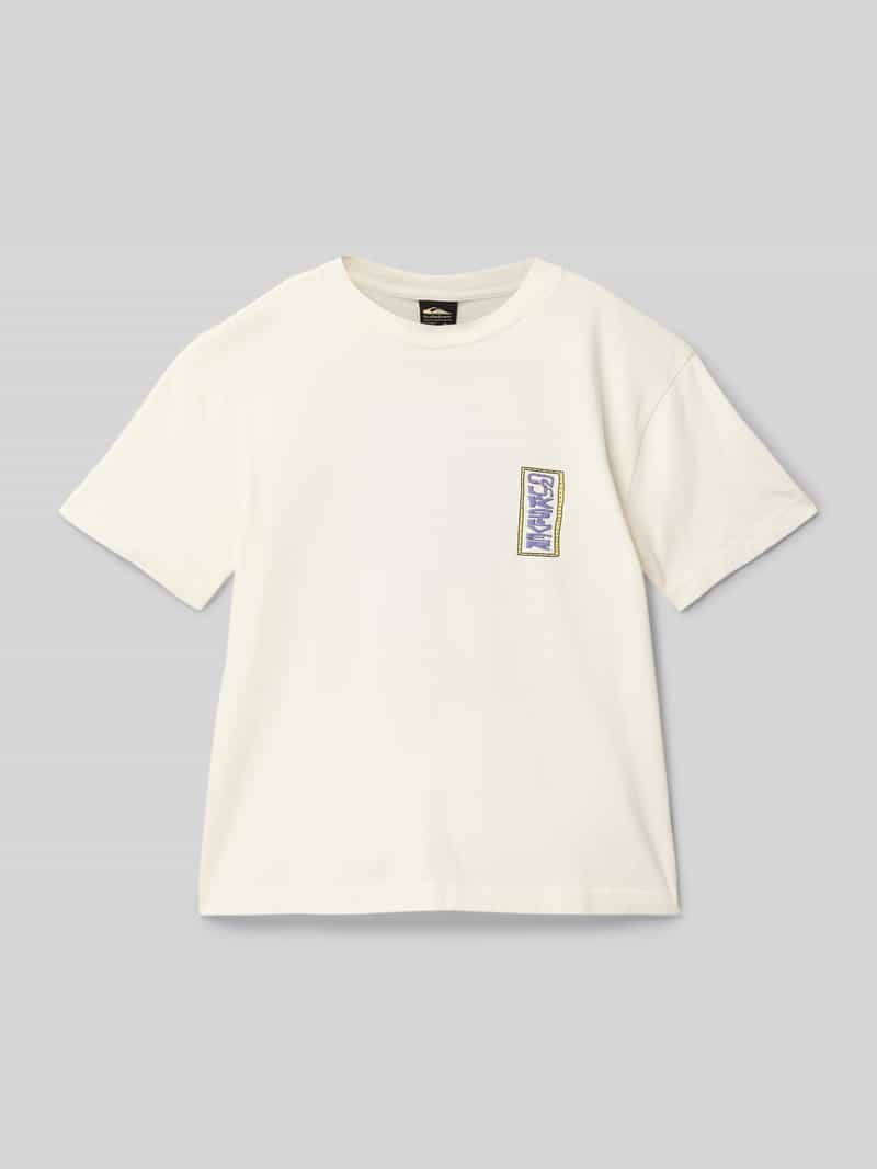 T-shirt z nadrukiem z logo