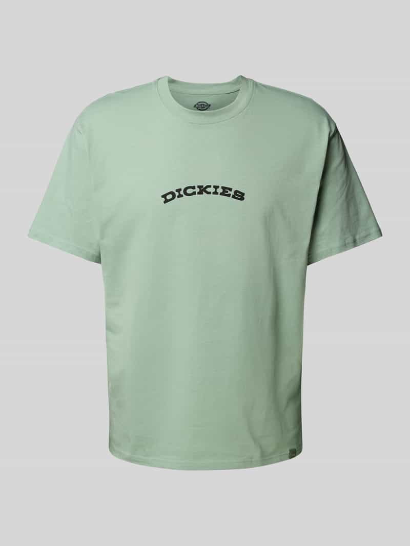 T-shirt z nadrukiem z logo
