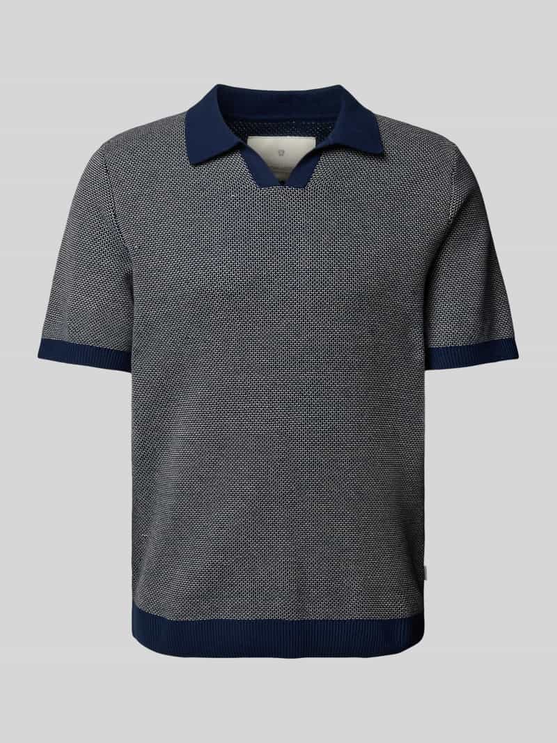 Koszulka polo o kroju regular fit z dekoltem w serek model ‘CEASTON’