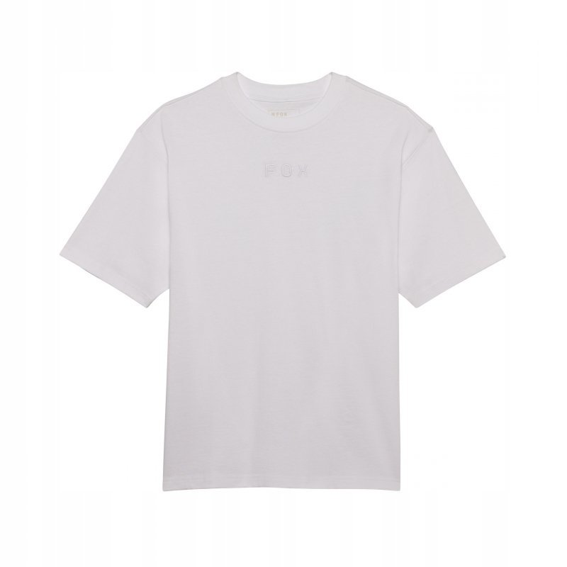 T-SHIRT FOX WORDMARK OVERSIZED OPTIC WHITE L