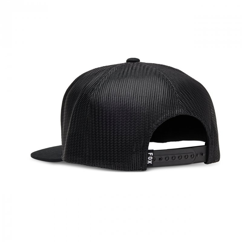 Czapka Z Daszkiem Fox Absolute Mesh Snapback Black Os