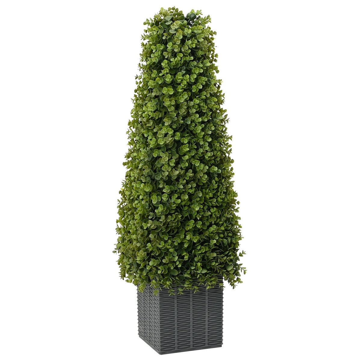 vidaXL Sztuczna roślina Zielona Plastikowa 87 cm wysokości