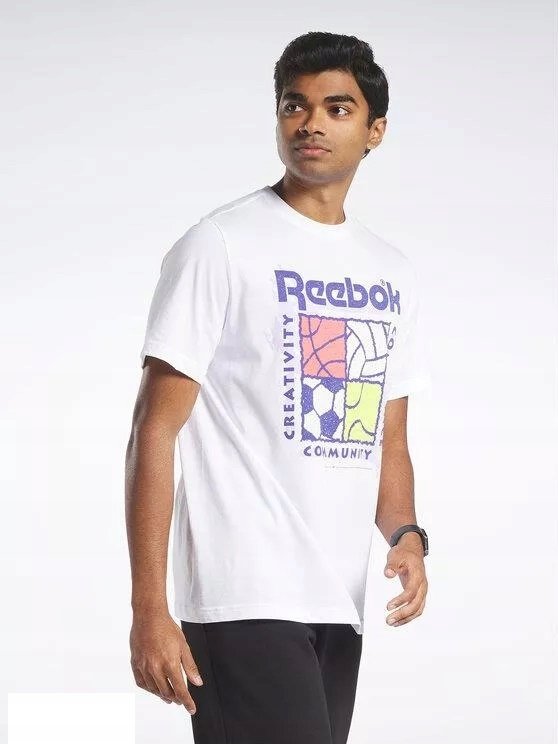T-SHIRT KOSZULKA Reebok Polera Graphic Series S