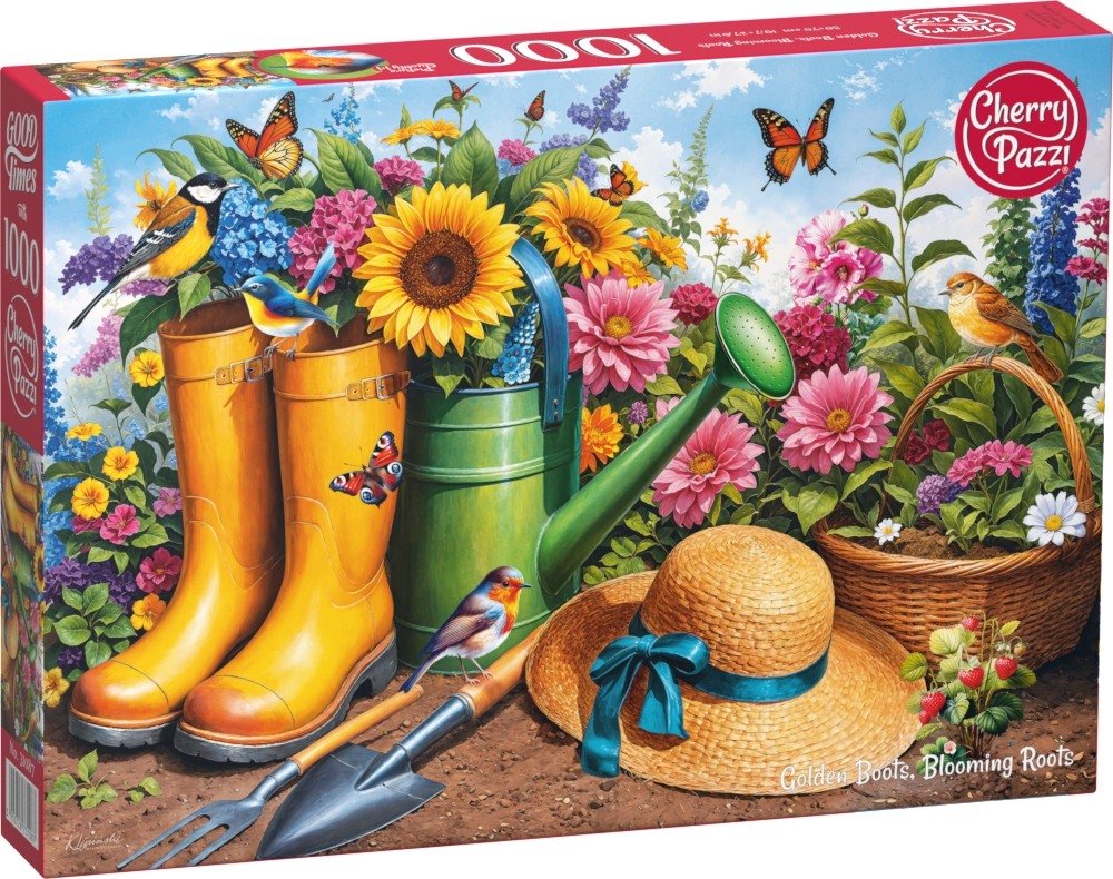 CherryPazzi, puzzle 1000 cherrypazzi golden boots blooming roots 31087