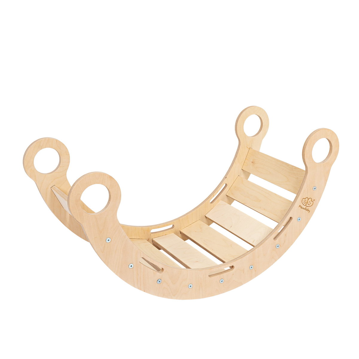 Large Dream Rocker Naturalne Drewno