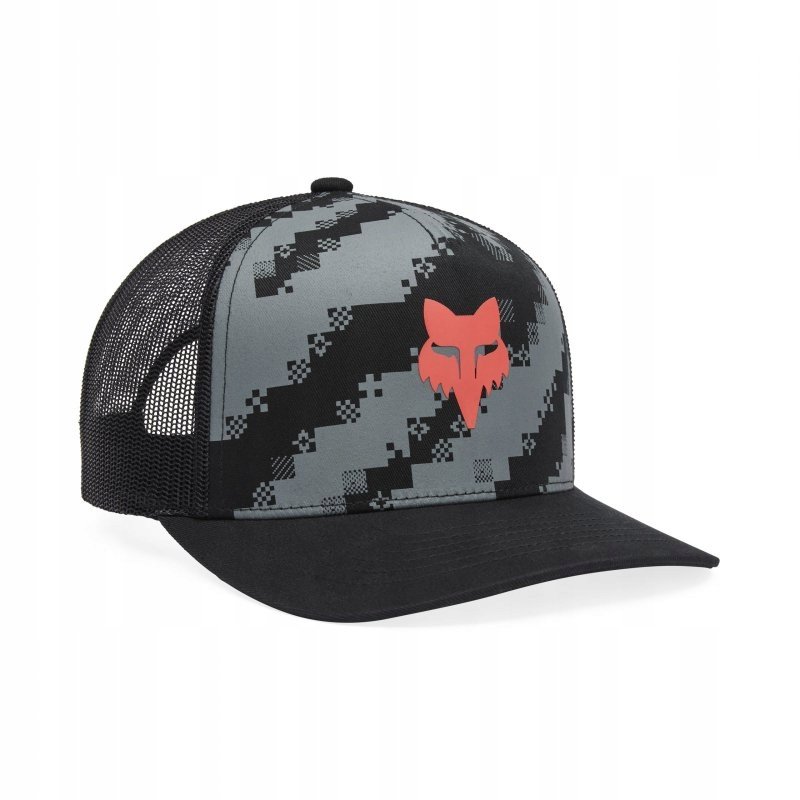 Czapka Z Daszkiem Fox Image Trucker Black Os