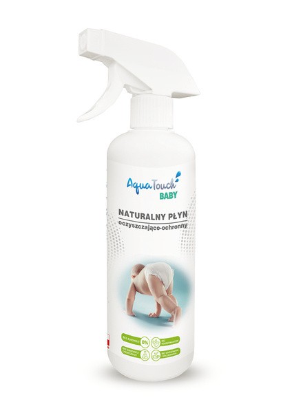 AquaTouch BABY, Naturalny płyn oczyszczająco-ochronny dla dzieci i niemowląt 500ml
