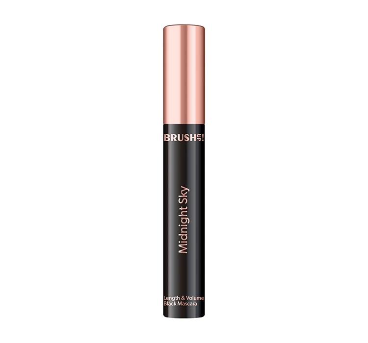 Brush Up Midnight Sky wydłużająco-pogrubiający tusz do rzęs Black 10g