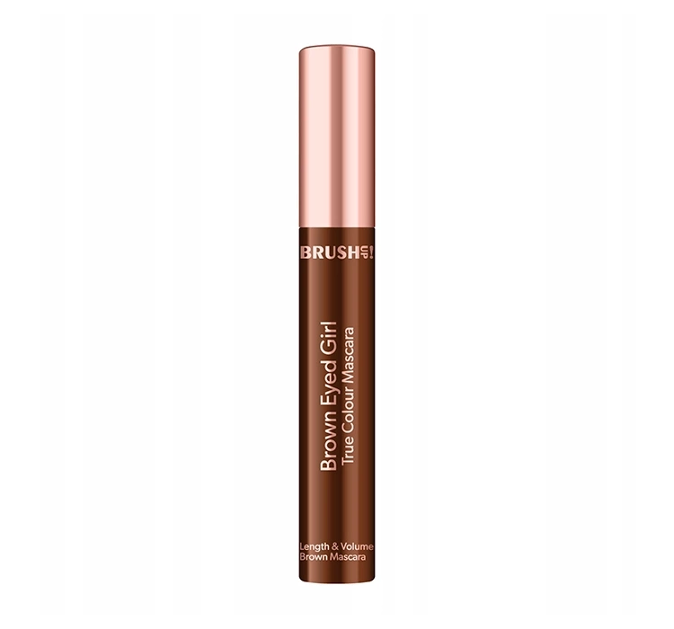 Brush Up Brown Eyed Girl wydłużająco-pogrubiający tusz do rzęs Brown 10g