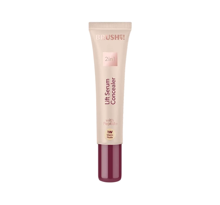 Brush Up 2in1 Lift Serum Concealer korektor-serum z peptydem liftingującym 1W Warm Nude 12ml